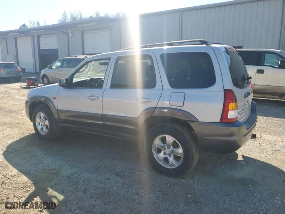 2003 Mazda Tribute LX with VIN 4F2YZ04143KM25953, listed as a Copart auction lot 45001105 with 133,287 mi miles and Salvage Title. Bid and sale history available at carsss.com. Image 2.