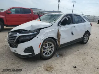 2024 Chevrolet Equinox LS with VIN 3GNAXHEG7RL309430, listed as a Copart auction lot 51530905 with 12,078 mi miles and Salvage Title. Bid and sale history available at carsss.com. Image 1.