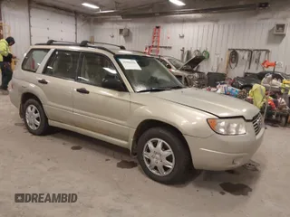 2006 Subaru Forester 2.5 X with VIN JF1SG63676H711623, listed as a IAAI auction lot 41986446 with 188,306 mi miles. Bid and sale history available at carsss.com. Image 1.