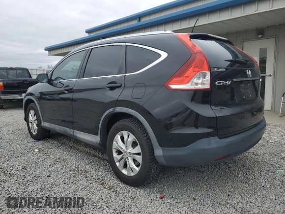 2013 Honda CR-V EX-L with VIN 2HKRM4H71DH629909, listed as a Copart auction lot 51331395 with 99,066 mi miles and Salvage Title. Bid and sale history available at carsss.com. Image 2.