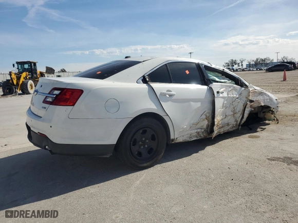 2014 Ford Sedan Police Interceptor with VIN 1FAHP2MK4EG150588, listed as a Copart auction lot 89338895 with 0 mi miles and Salvage Title. Bid and sale history available at carsss.com. Image 3.