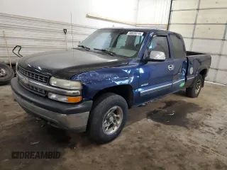 1999 Chevrolet Silverado 1500 LT with VIN 2GCEK19T2X1140620, listed as a Copart auction lot 50020215 with 216,741 mi miles and Salvage Title. Bid and sale history available at DreamBid. Image 1.