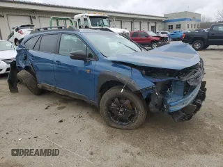 2022 Subaru Outback Wilderness with VIN 4S4BTGUDXN3199145, listed as a Copart auction lot 49834305 with 20,261 mi miles and Salvage title. Bid and sale history available at DreamBid. Image 4.