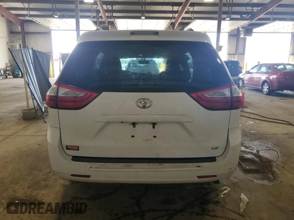 2016 Toyota Sienna LE AAS with VIN 5TDKK3DC6GS764404, listed as a Copart auction lot 63380615 with 123,221 mi miles and Salvage title. Bid and sale history available at DreamBid. Image 6.