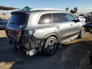2021 Mercedes-Benz GLS 450 with VIN 4JGFF5KE0MA461614, listed as a Copart auction lot 39864104 with 34,534 mi miles and . Bid and sale history available at DreamBid. Image 3.