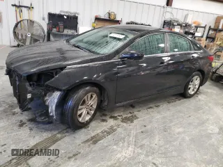 2014 Hyundai Sonata GLS with VIN 5NPEB4AC7EH941360, listed as a Copart auction lot 44618495 with 106,247 mi miles and Salvage Title. Bid and sale history available at carsss.com. Image 1.