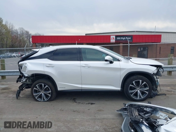 2017 Lexus RX with VIN 2T2BGMCA1HC018939, listed as a IAAI auction lot 41788675 with 104,305 mi miles. Bid and sale history available at carsss.com. Image 13.