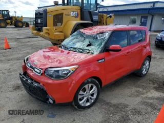 2016 Kia Soul + with VIN KNDJP3A58G7856966, listed as a Copart auction lot 50408595 with 84,245 mi miles and Non Repairable. Bid and sale history available at carsss.com. Image 1.