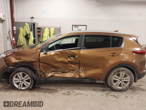 2018 Kia Sportage LX with VIN KNDPM3AC2J7381114, listed as a IAAI auction lot 41214824 with 82,178 mi miles and . Bid and sale history available at carsss.com. Image 14.