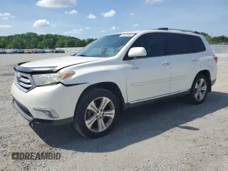 2011 Toyota Highlander Limited with VIN 5TDDK3EH6BS074132, listed as a Copart auction lot 54201685 with 165,888 mi miles and Salvage title. Bid and sale history available at DreamBid. Image 1.