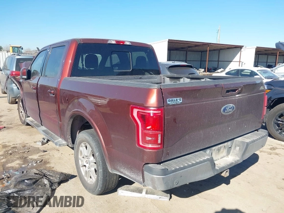 2015 Ford F-150 XL with VIN 1FTEW1CF1FKE58928, listed as a IAAI auction lot 41396317 with 233,089 mi miles and . Bid and sale history available at DreamBid. Image 3.