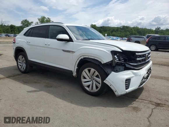 2020 Volkswagen Atlas SE with VIN 1V26C2CA9LC203648, listed as a Copart auction lot 63848285 with 45,352 mi miles and Salvage title. Bid and sale history available at DreamBid. Image 4.