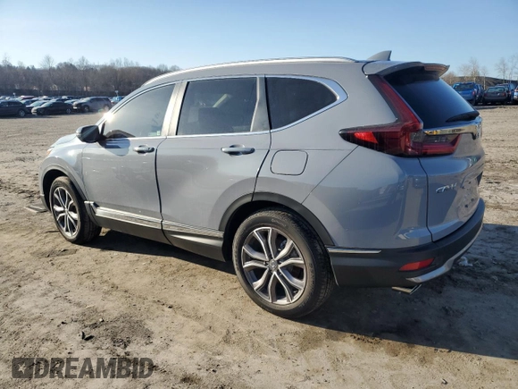 2022 Honda CR-V Touring with VIN 2HKRW2H95NH649730, listed as a Copart auction lot 48312955 with 2,490 mi miles and Salvage Title. Bid and sale history available at carsss.com. Image 2.