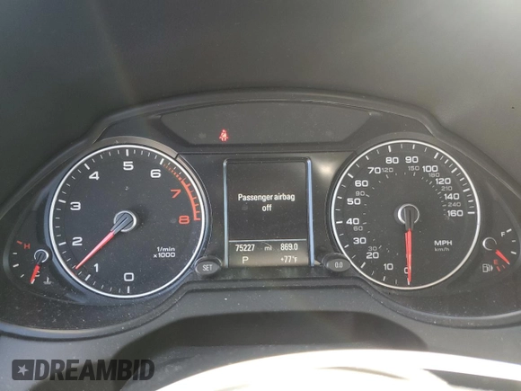 2016 Audi Q5 Premium Plus z VIN WA1L2AFP4GA053316, wystawiony jako Copart lot #60267325 z przebiegiem 75 227 mil mil oraz Szkoda całkowita • Salvage title. Historia ofert i sprzedaży dostępna na DreamBid. Obrazek 9.