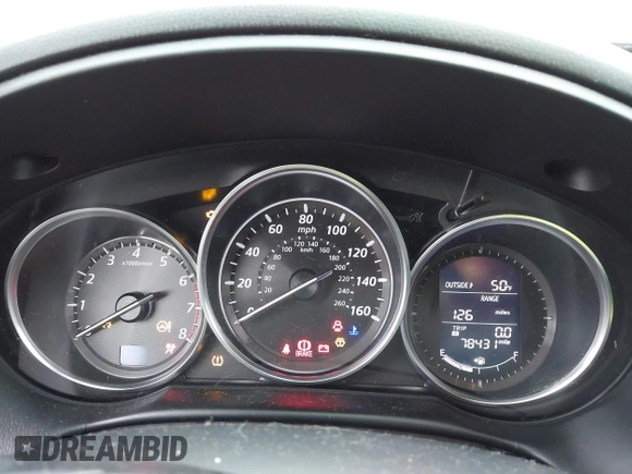 2014 Mazda CX-5 Touring with VIN JM3KE4CYXE0425274, listed as a IAAI auction lot 41510678 with 78,431 mi miles. Bid and sale history available at carsss.com. Image 7.