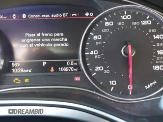 2016 Audi A6 Premium Plus z VIN WAUGFAFC0GN122291, wystawiony jako IAAI lot #42212208 z przebiegiem 106 970 mil mil oraz . Historia ofert i sprzedaży dostępna na DreamBid. Obrazek 7.