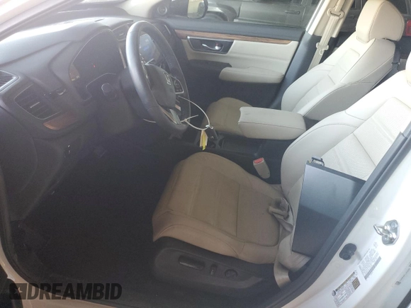 2018 Honda CR-V Touring with VIN 5J6RW1H91JL002560, listed as a Copart auction lot 60505995 with 20,755 mi miles and Salvage title. Bid and sale history available at DreamBid. Image 7.