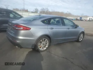 2020 Ford Fusion SE with VIN 3FA6P0HD0LR159110, listed as a Copart auction lot 87076954 with 55,547 mi miles and Salvage Title. Bid and sale history available at DreamBid. Image 3.