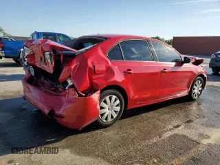 2015 Volkswagen Jetta S with VIN 3VW2K7AJ6FM273689, listed as a Copart auction lot 49807825 with 124,701 mi miles and Salvage title. Bid and sale history available at DreamBid. Image 3.