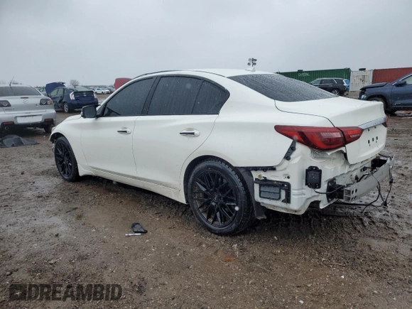 2020 Infiniti Q50 3.0t LUXE with VIN JN1EV7AR6LM250288, listed as a Copart auction lot 47900645 with 37,029 mi miles and Salvage Title. Bid and sale history available at carsss.com. Image 2.