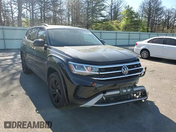 2023 Volkswagen Atlas SE with VIN 1V2KR2CA3PC521929, listed as a Copart auction lot 56293275 with 18,694 mi miles and Salvage title. Bid and sale history available at DreamBid. Image 14.