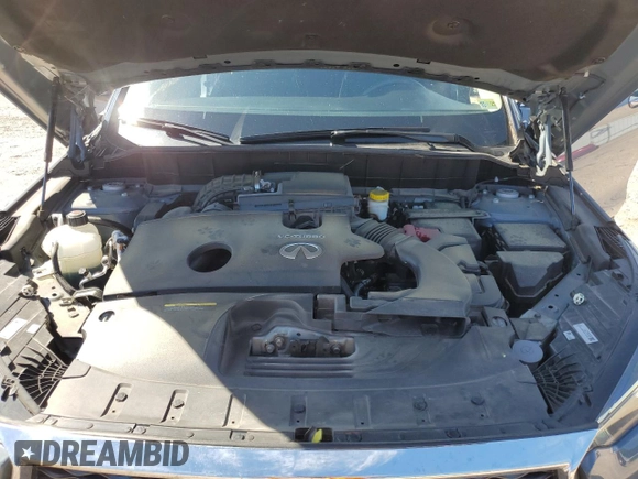 2022 Infiniti QX50 Luxe with VIN 3PCAJ5BB4NF121085, listed as a Copart auction lot 61133965 with 61,857 mi miles and Salvage title. Bid and sale history available at DreamBid. Image 12.