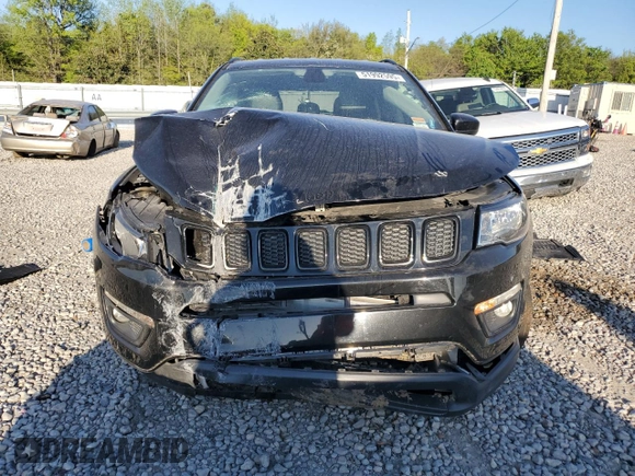 2018 Jeep Compass Altitude with VIN 3C4NJCBBXJT318361, listed as a Copart auction lot 51992595 with Not provided miles and Salvage title. Bid and sale history available at DreamBid. Image 5.