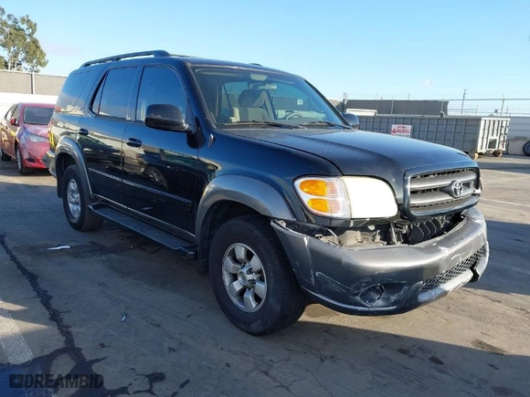 2004 Toyota Sequoia SR5 with VIN 5TDZT34A74S237767, listed as a IAAI auction lot 41499624 with 144,574 mi miles. Bid and sale history available at carsss.com. Image 1.