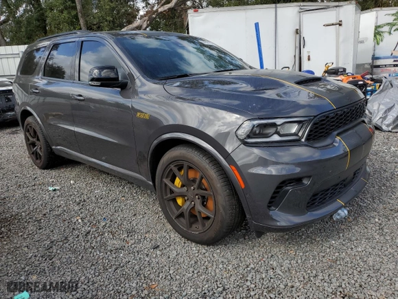 2024 Dodge Durango SRT 392 Premium with VIN 1C4SDJGJ6RC218926, listed as a Copart auction lot 84635184 with 0 mi miles and Non Repairable. Bid and sale history available at carsss.com. Image 4.