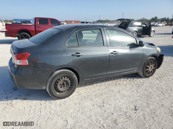 2011 Toyota Yaris with VIN JTDBT4K33B1404938, listed as a Copart auction lot 44312955 with 0 mi miles and Salvage Title. Bid and sale history available at carsss.com. Image 3.
