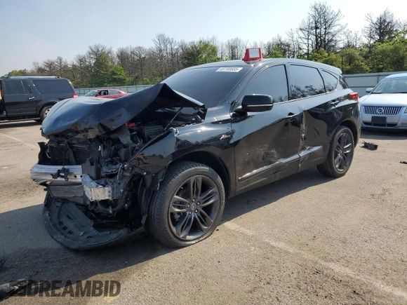 2021 Acura RDX w/A-Spec Package с VIN 5J8TC2H66ML030957, выставлен на аукционе Copart как лот 60700685 с пробегом 58 298 миль миль и Списание • Salvage title. История ставок и продаж доступна на DreamBid. Изображение 1.