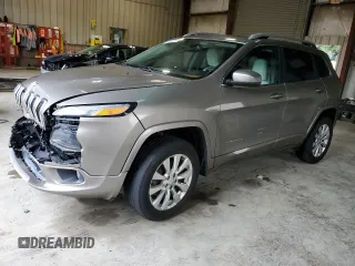 2017 Jeep Cherokee Overland with VIN 1C4PJMJS7HW525455, listed as a Copart auction lot 61382445 with 83,499 mi miles and Salvage title. Bid and sale history available at DreamBid. Image 1.