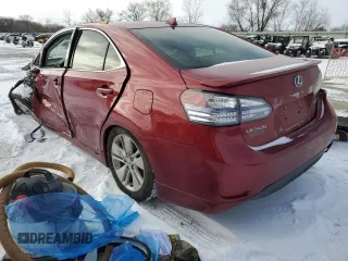 2010 Lexus HS 250h with VIN JTHBB1BA3A2016079, listed as a Copart auction lot 87058094 with Not Provided miles and Salvage Title. Bid and sale history available at DreamBid. Image 2.