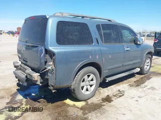 2011 Nissan Armada SV with VIN 5N1BA0ND2BN618049, listed as a IAAI auction lot 41838749 with 198,670 mi miles and . Bid and sale history available at DreamBid. Image 4.