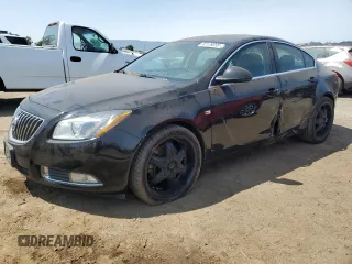 2011 Buick Regal CXL Turbo TO7 с VIN 2G4G15GV0B9195001, выставлен на аукционе Copart как лот 62126695 с пробегом 77 461 миль миль и Чистый • Clean title. История ставок и продаж доступна на DreamBid. Изображение 1.