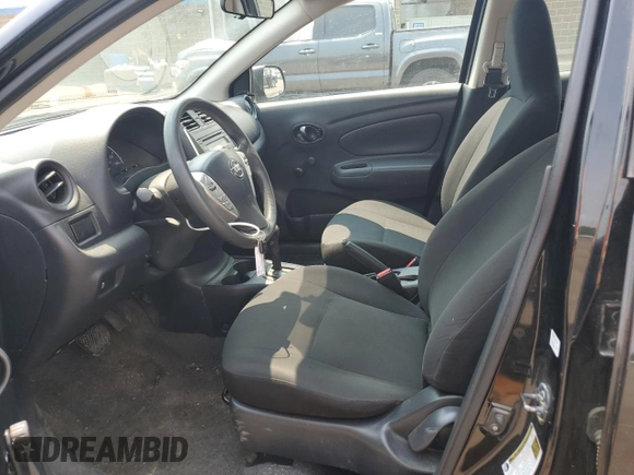 2015 Nissan Versa SV with VIN 3N1CN7AP4FL831812, listed as a Copart auction lot 59903055 with 92,405 mi miles and Salvage title. Bid and sale history available at DreamBid. Image 7.