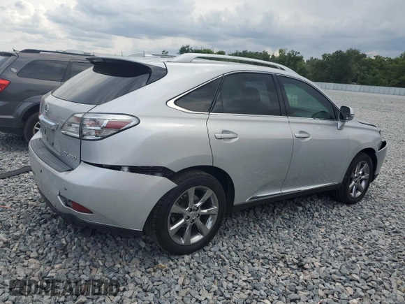 2011 Lexus RX 350 with VIN 2T2ZK1BA0BC044081, listed as a Copart auction lot 55827005 with 192,181 mi miles and Salvage Title. Bid and sale history available at DreamBid. Image 3.