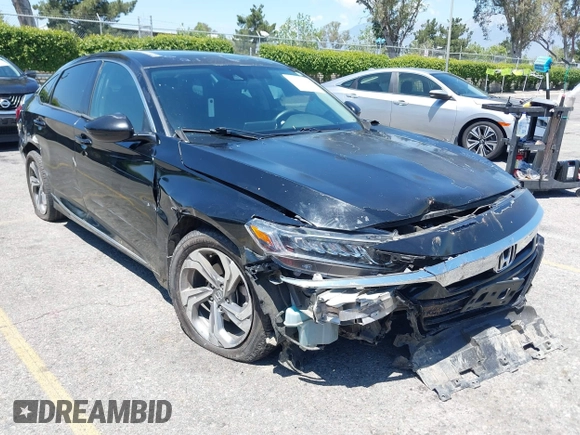 2018 Honda Accord EX with VIN 1HGCV1F40JA129965, listed as a IAAI auction lot 42153398 with 51,435 mi miles and . Bid and sale history available at DreamBid. Image 6.