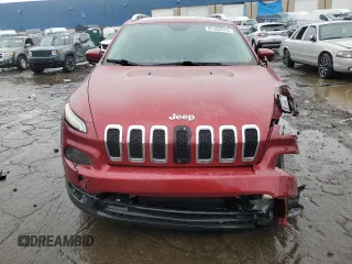 2016 Jeep Cherokee Latitude with VIN 1C4PJLCS6GW108611, listed as a Copart auction lot 81163574 with 118,639 mi miles and Salvage Title. Bid and sale history available at carsss.com. Image 5.