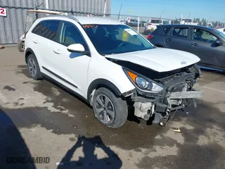 2019 Kia Niro LX with VIN KNDCB3LC6K5266062, listed as a IAAI auction lot 41862474 with 155,967 mi miles. Bid and sale history available at carsss.com. Image 1.