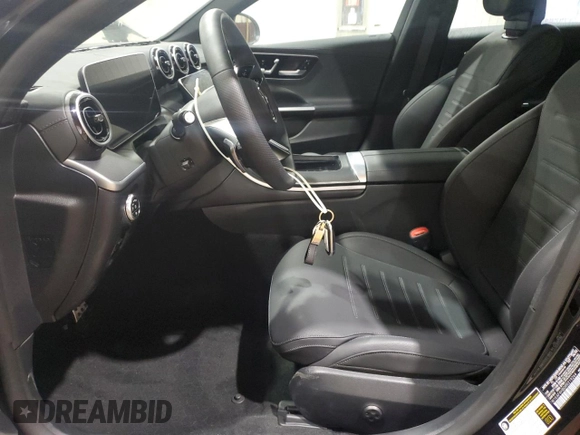 2024 Mercedes-Benz C 300 with VIN W1KAF4HB0RR219264, listed as a Copart auction lot 48209655 with 756 mi miles and Salvage Title. Bid and sale history available at DreamBid. Image 7.