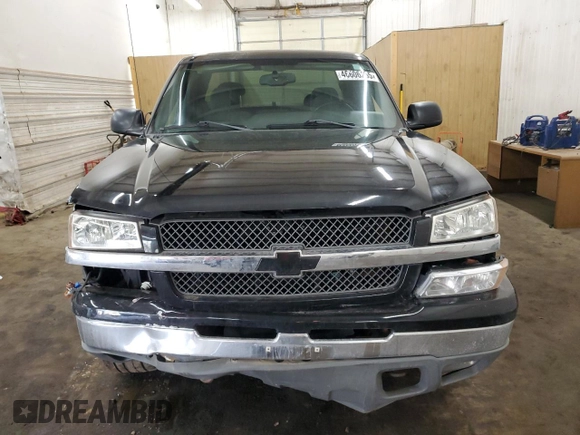 2004 Chevrolet Silverado 1500 with VIN 1GCEK19T54E367178, listed as a Copart auction lot 46606255 with 187,718 mi miles and Salvage Title. Bid and sale history available at DreamBid. Image 5.