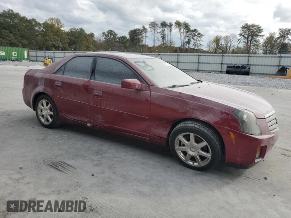 2004 Cadillac CTS with VIN 1G6DM577440134007, listed as a Copart auction lot 78406354 with 154,409 mi miles and Clean Title. Bid and sale history available at carsss.com. Image 4.