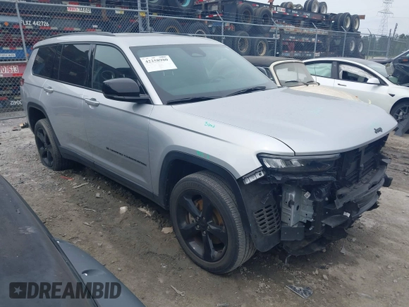 2022 Jeep Grand Cherokee Altitude with VIN 1C4RJJAG2N8581581, listed as a IAAI auction lot 42258980 with 43,725 mi miles and . Bid and sale history available at DreamBid. Image 1.