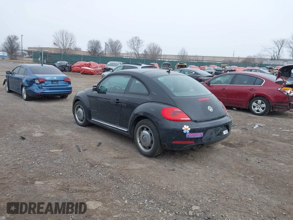 2012 Volkswagen Beetle 2.5L PZEV with VIN 3VWJP7AT0CM628169, listed as a IAAI auction lot 41628754 with 64,770 mi miles and . Bid and sale history available at DreamBid. Image 3.