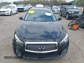 2015 Infiniti Q50 Premium with VIN JN1BV7AR1FM417342, listed as a IAAI auction lot 41887007 with 116,026 mi miles. Bid and sale history available at carsss.com. Image 12.