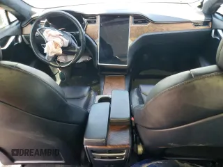 2020 Tesla Model S Long Range with VIN 5YJSA1E27LF361351, listed as a Copart auction lot 56239615 with 91,380 mi miles and Salvage title. Bid and sale history available at DreamBid. Image 8.