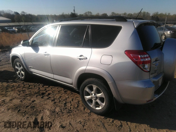 2012 Toyota RAV4 Limited with VIN 2T3DF4DVXCW233963, listed as a IAAI auction lot 41892260 with 58,291 mi miles. Bid and sale history available at carsss.com. Image 3.