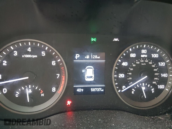 2021 Hyundai Tucson Sport with VIN KM8J3CAL7MU325373, listed as a Copart auction lot 52071955 with 58,737 mi miles and Salvage Title. Bid and sale history available at carsss.com. Image 9.
