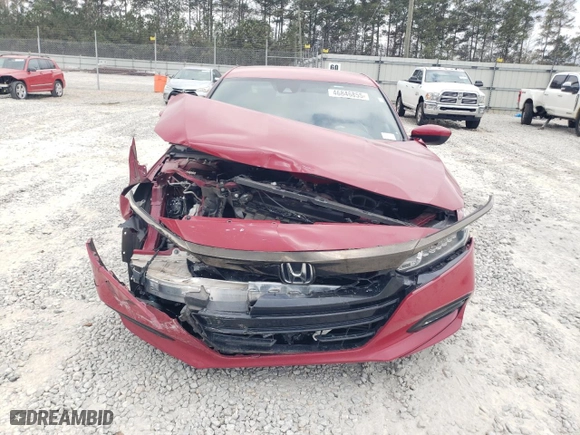 2020 Honda Accord Sedan Sport with VIN 1HGCV1F32LA046273, listed as a Copart auction lot 46846855 with 85,443 mi miles and Salvage Title. Bid and sale history available at carsss.com. Image 5.